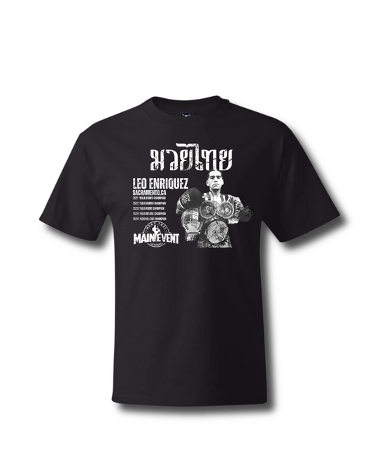 Leo Enriquez Tee Black